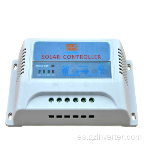 Pantalla LCD de controlador de carga solar de 10amp 12 V 24 V